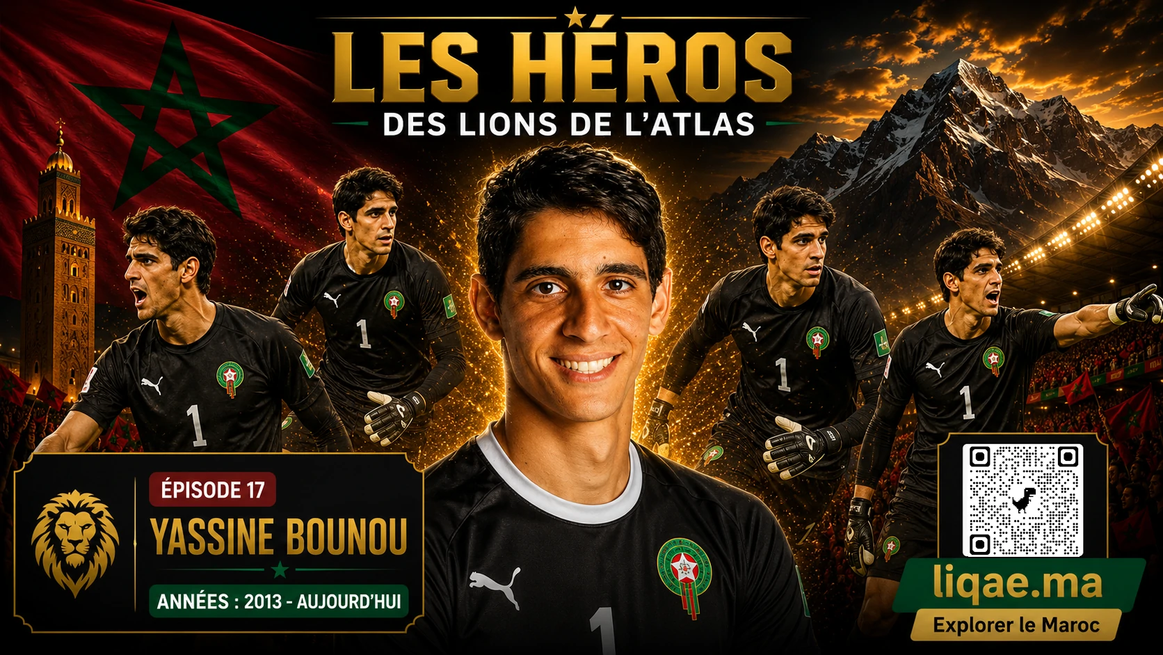Portrait de Yassine Bounou