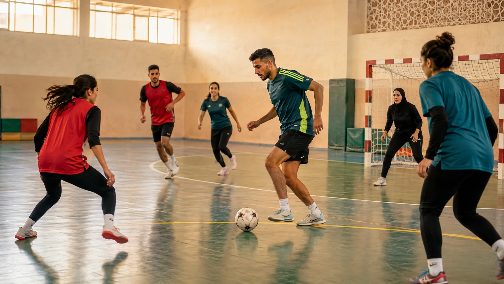 Terrain de futsal au Maroc