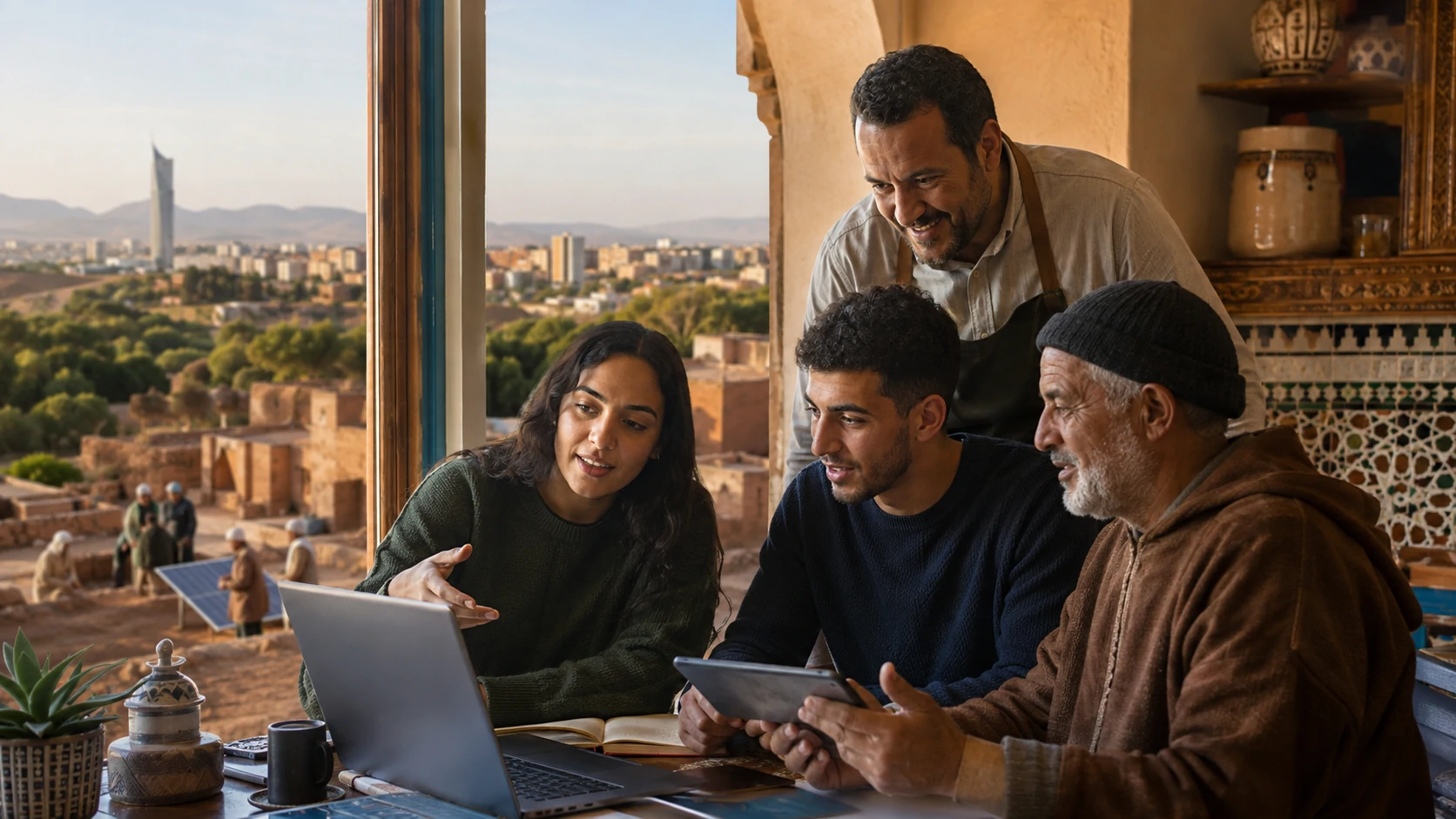 Illustration de Liqae WAC, ateliers et académie au Maroc